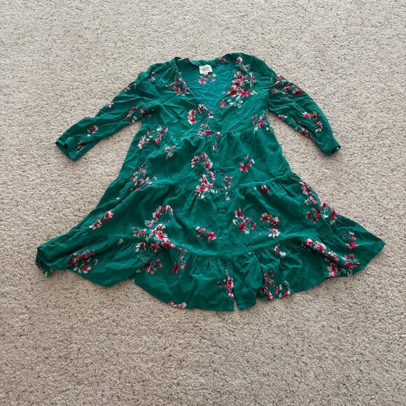 Sezane Aure Silk Floral Dress - Picture 3 of 5